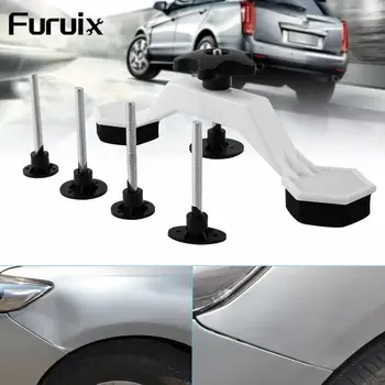 

Paintless Dent Repair Tools, Bridge Puller Removal Dent Repair Puller Kit Set 5Pcs Tools Kit Car Body Puller T