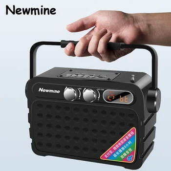 

Newmine K92 Mini Portable Bluetooth Speaker Weekend Party Audio Outdoor Mobile Computer Loudspeaker Speaker Support Mic TF FM