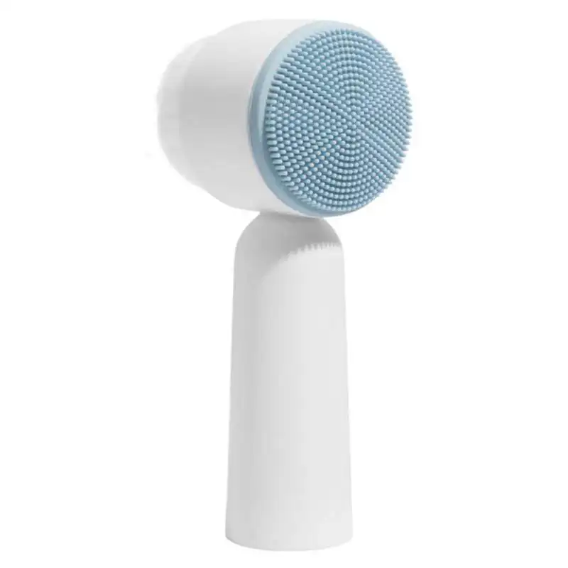 WL Pore Cleaning Brush Soft Fur Scrub Cleaning Brush Manual Silica Scrub Deep Cleaning Brush Silicone Brush Cleaning Tools - Цвет: WL