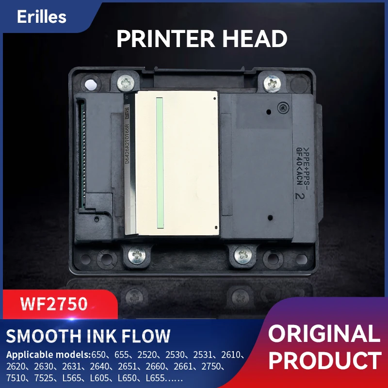 Головка принтера WF2750 печатающая головка Печатающая для Epson L650 L655 WF2510 WF7525 WF3620 L565 L605