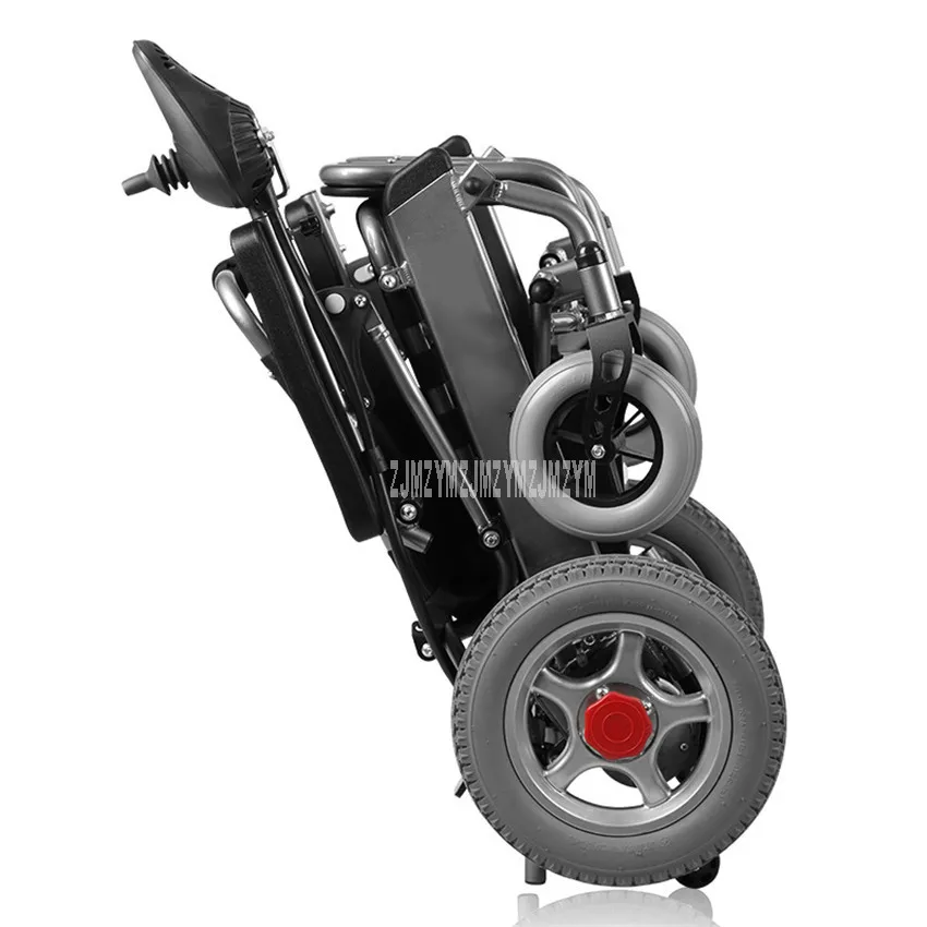 24V 20AH Складная коляска с электроприводом Алюминий сплава для пожилых людей с ограниченными возможностями пациента 8+ 12 дюймов колеса мотороллер для людей с особыми потребностями JRWD602