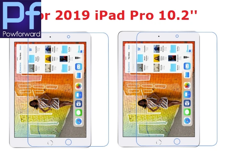 2 шт./лот прозрачная защитная пленка для переднего ЖК экрана нового Apple iPad 10
