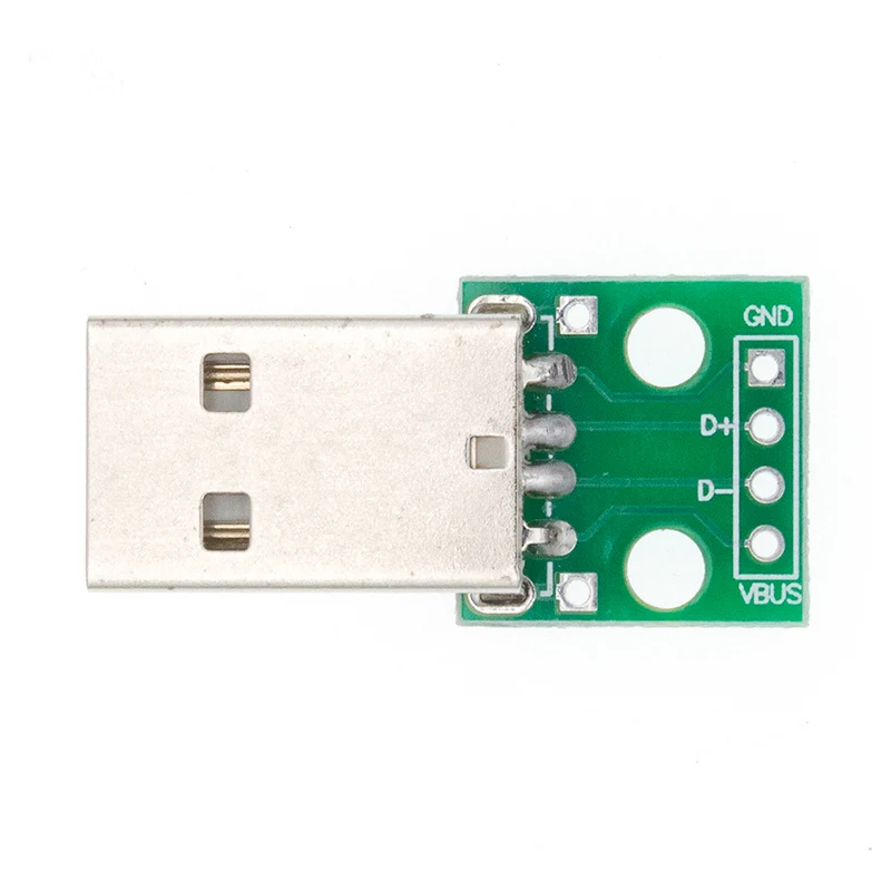 10 шт. USB разъем/MINI MICRO USB для DIP адаптер 2,54 мм 5pin Женский Разъем b Тип USB2.0 Женский PCB конвертер USB-01 - Цвет: USB-04 10pcs