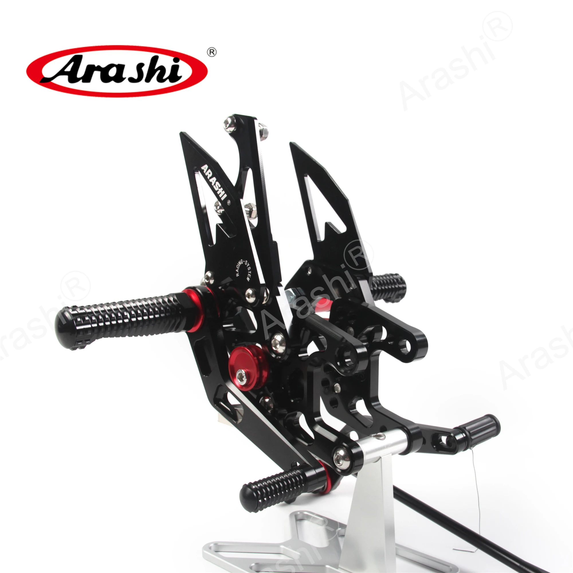 Араши CBR 1000 RR CNC Регулируемая подставка для ног Rearsets HONDA CBR1000RR 2008 2011 2009 2010 1000RR