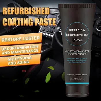 

New Auto Leather Renovated Coating Paste Car Dashboard Anti-stain Anti-aging Maintenance Agent