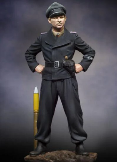 1/18 комплект для сборки смоляных фигурок танкер Wittmann 90 мм