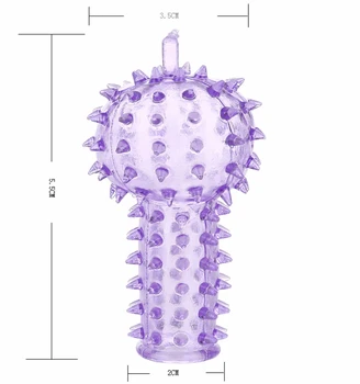 1/5 pcs Sex Finger Sleeve Clitoris Stimulator Flirting Vagina Dildo Massager Female Masturbation Sex Toys for Adult Erotic Toys 4