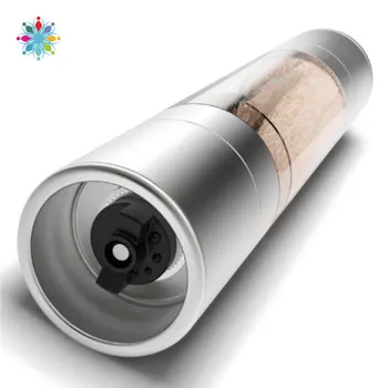 

2020 New Stainless Steel 2 In 1 Manual Pepper Salt Spice Mill Grinder Seasoning Kitchen Tools Grinding For Cooking Restaurants