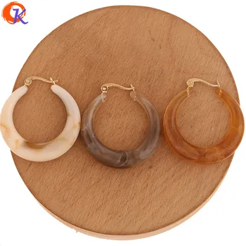 

Cordial Design 30Pcs 34*36MM Earrings Making/Jewelry Accessories/Marble Effect/DIY Parts/Round Shape/Hand Made/Earring Findings