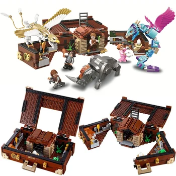 

16059 Fantastic Beasts Grindelwald Newt's Case of Magical Creatures Building Blocks Set Toys Compatible 75952