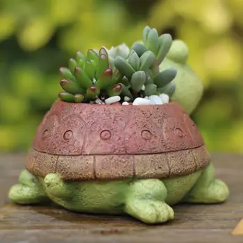 

Resin Fleshy Flower Pot Creative Home Desktop Flower Pot Crafts Ornaments LX9C