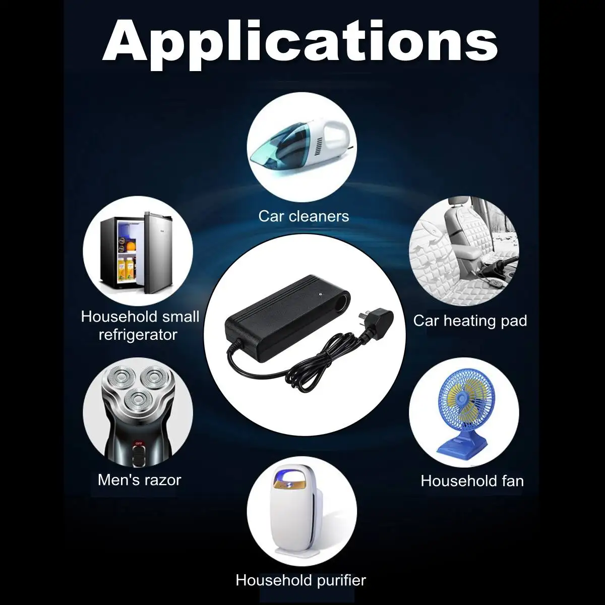 Tanie 10A 120W zasilacz AC 110 V 220 V do DC gniazdo zapalniczki 12V dla domu wnioskodawcy