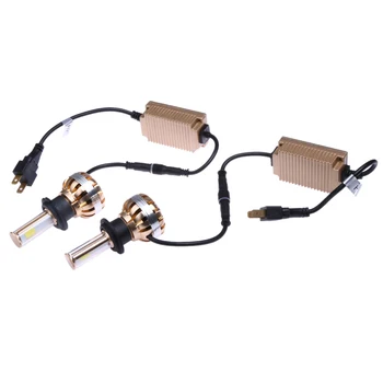 

72W Replacement LED Car Headlight H7 6000k 360 Car Auto Front Bulb External Lights Universal Auto Vehicle Headlight Fog Light
