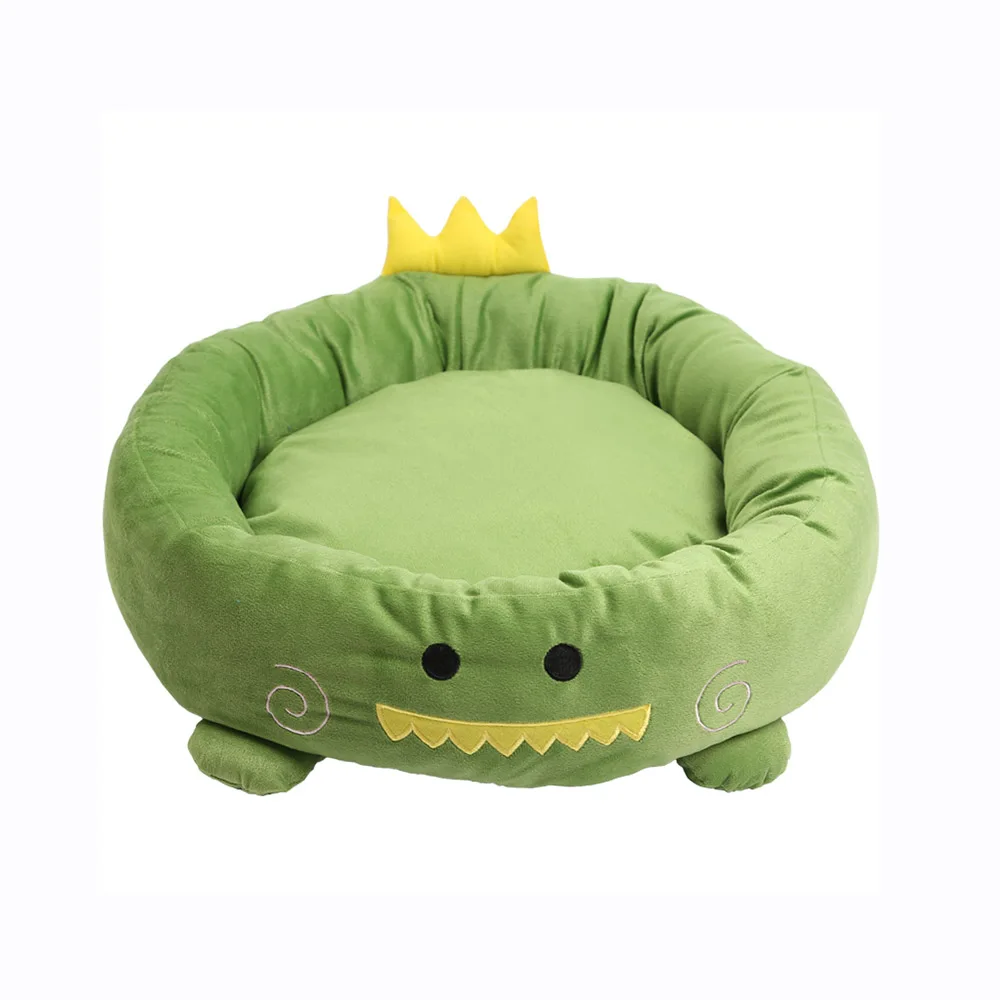 

Removable And Washable Cat Dog Bed For Small Large Dogs Cute Cartoon Dog House Multi-Color Dogs Kennel Accessories Puppy Beds
