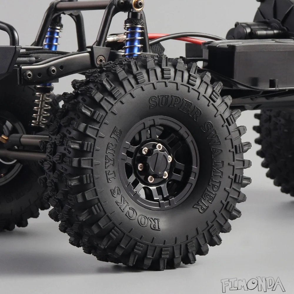 FIMONDA 12,3 дюймов 313 мм Колесная база полная рама шасси для 1/10 RC Гусеничный автомобиль SCX10 SCX10 II 90046 90047