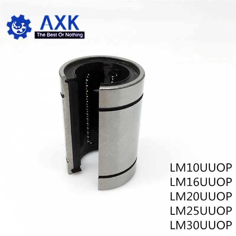 4 шт./лот Бесплатная доставка LM20UUOP LM10UUOP LM16UUOP LM25UUOP LM30UUOP 20 мм линейные подшипники