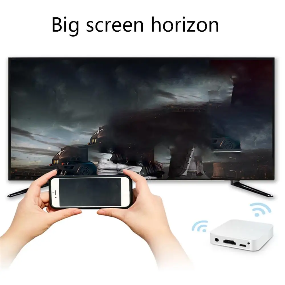  Car Wireless Wifi Display Mirror link Box HDMI Dongle For iOS Android Phone Audio Video Miracast Sc
