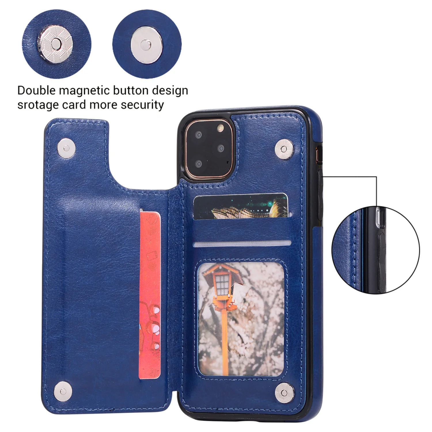 For iphone case 11 XR XS MAX 7 8 plus PU leather flip wallet photo holder cover for 11por Max F96 | Мобильные телефоны и