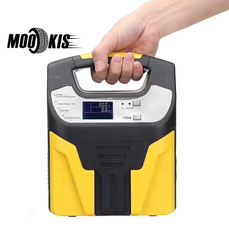 

Autoleader Jump Starter 12V/24V Car Emergency Charger LCD display 110V/220V automatic identification Eightfold safety protection