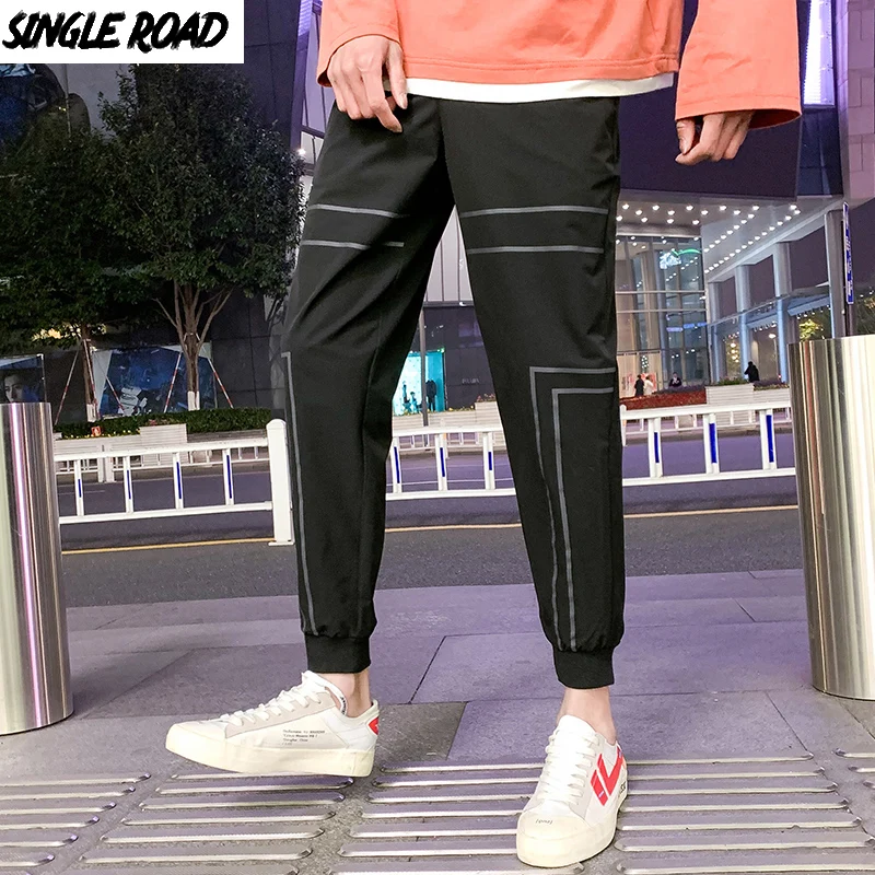 SingleRoad мужские спортивные штаны джоггеры Мужская мода 2020 хип хоп Японская уличная