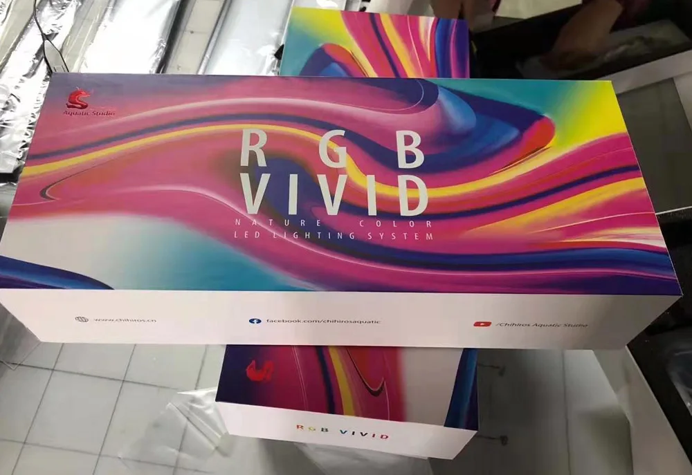 Chihiros RGB VIVID II водная Светодиодная лампа для роста растений приложение bluetooth умный контроллер дистанционного управления аквариума рассвет закат