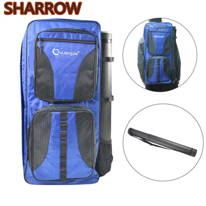 

1Set Archery Backpack Bag Large Case Shoulder Carry Takedown Bow Recurve Arrow Quiver For Outdoor Shooting Training Accessories