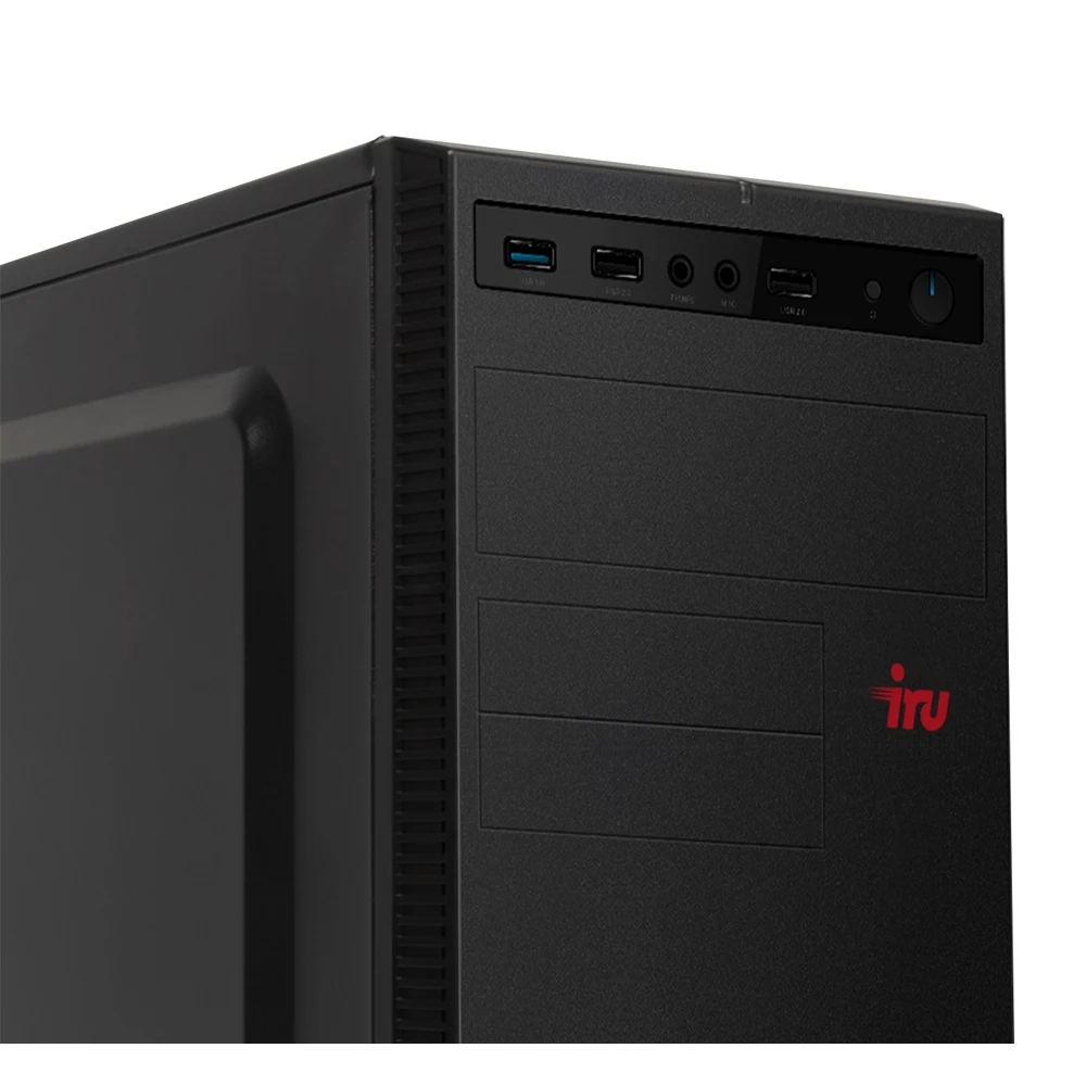 ПК IRU Home 120 MT E2 3000/4Gb/SSD240Gb/HD8280/W10HSL64/черный