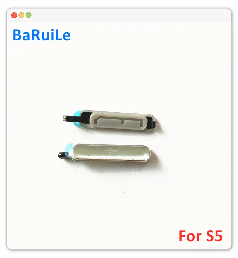 BaRuiLe 50 шт. Пылезащитная заглушка для зарядного порта SamSung Galaxy S5 i9600 G900F крышка USB
