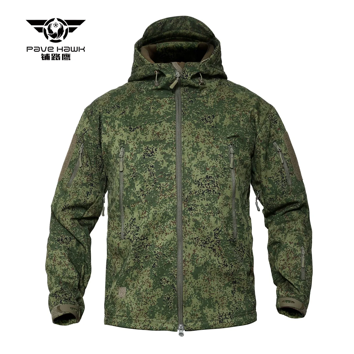 CamouflagTactics Акула кожа софтшелл для мужчин водонепроницаемый тепловой открытый с капюшоном походная куртка лыжная треккинг Кемпинг Рыбалка пальто