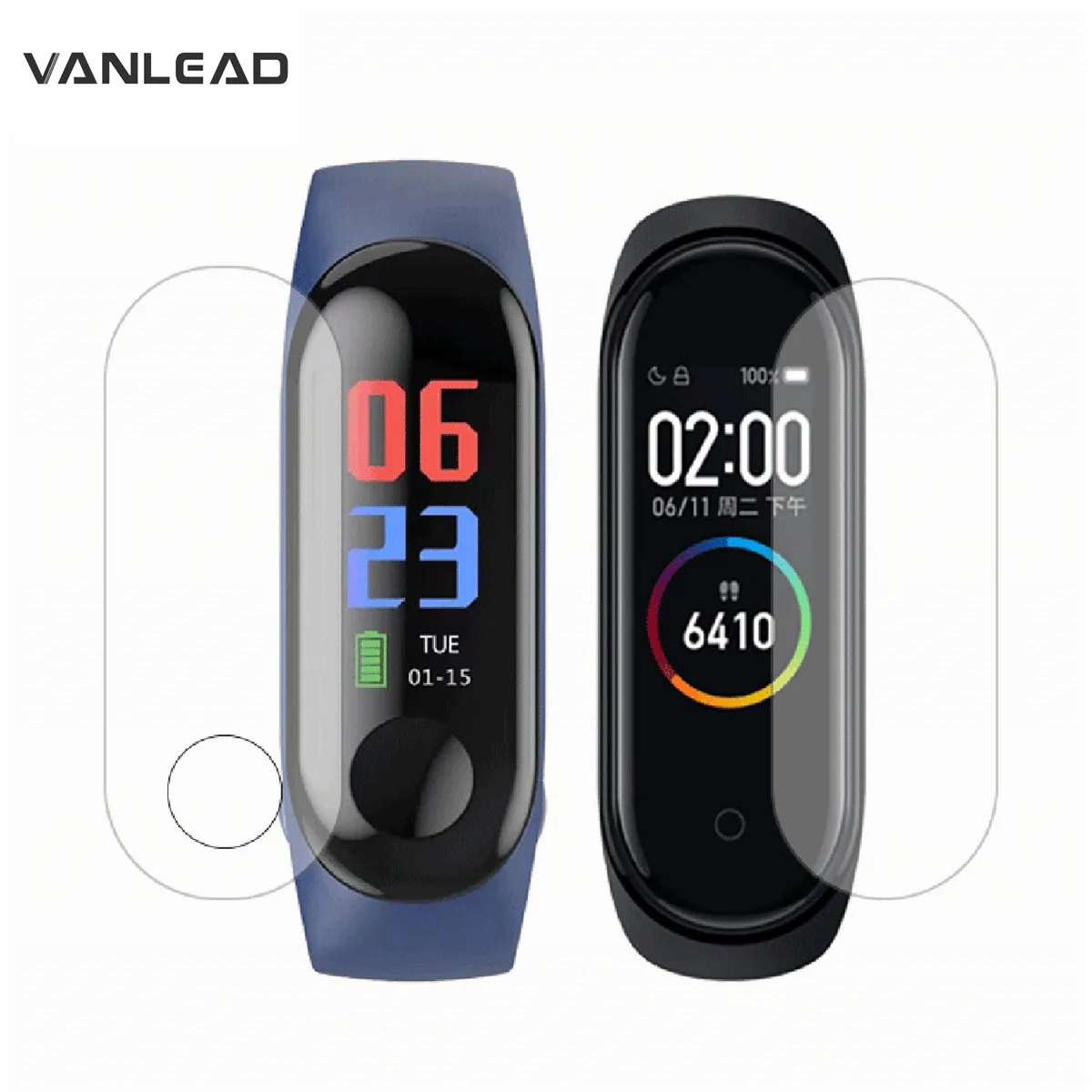 

For Xiaomi Mi Band4 Mi Band3 Screen Protector High Permeability Film Full Screen For Xiaomi M3 M4 Smart Bracelet accessories