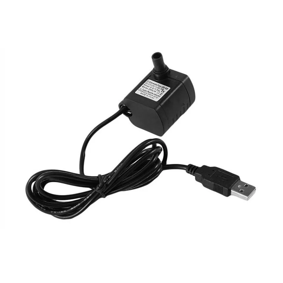 TTLIFE DC3.5-9V 3 Вт бесщеточный DC погружной водяной насос USB Фонтан аквариум насос Usb воздушный насос