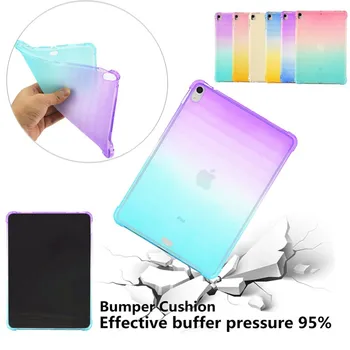 

Slim TPU Case For Apple iPad Pro 11 2018 Clear Transparent Soft Bright color Back Cover For ipad 11'' Pro Case A1980 A2013 A1979