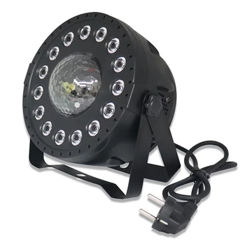 

30W RGB Stage Light 15 LED Par Lamp Remote Sound Control for Club DJ Party Disco Wedding Christmas AC90-240V Sound-activated