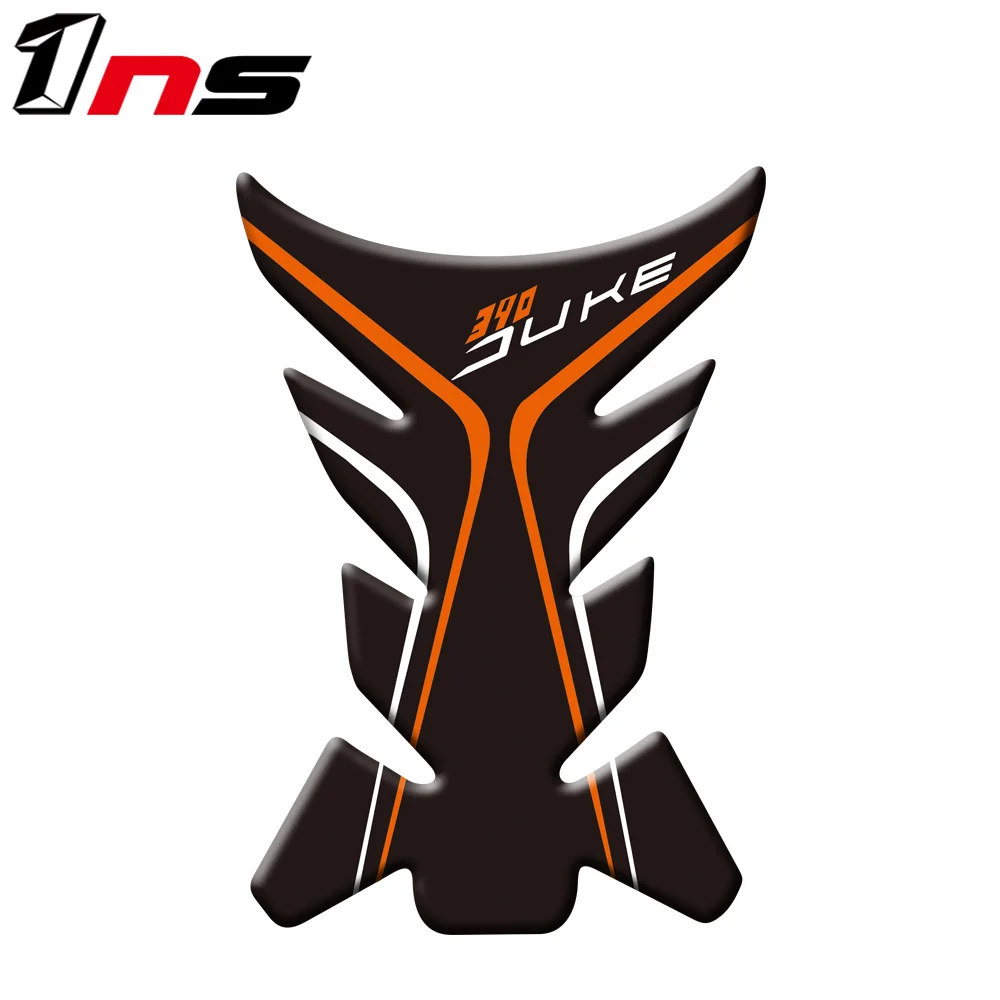 Для KTM DUKE 390 Мотоцикл 3D Смола высокое качество поднятая защитная накладка на топливный бак наклейка