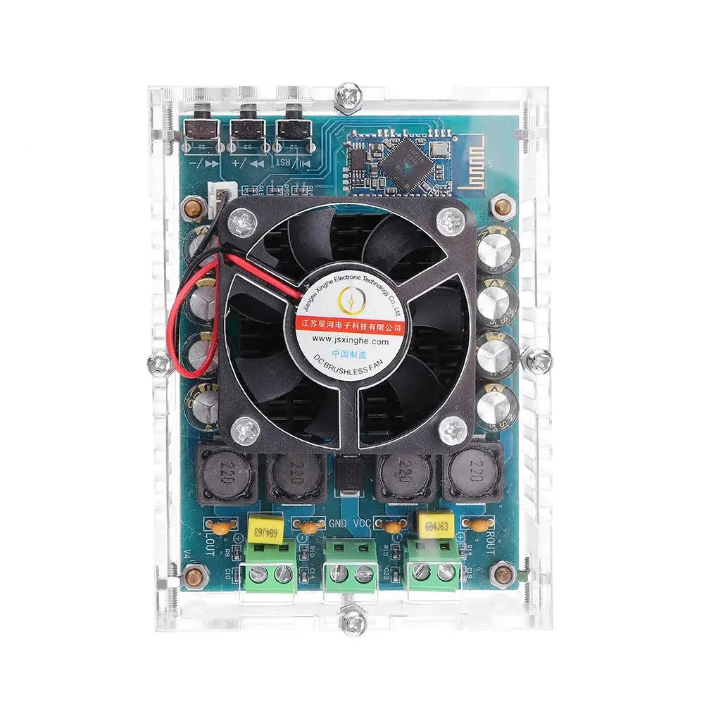 XH-A103 고출력 디지털 블루투스 앰프 보드 TDA7498 HiFi 스테레오 2x100W AMP 오디오