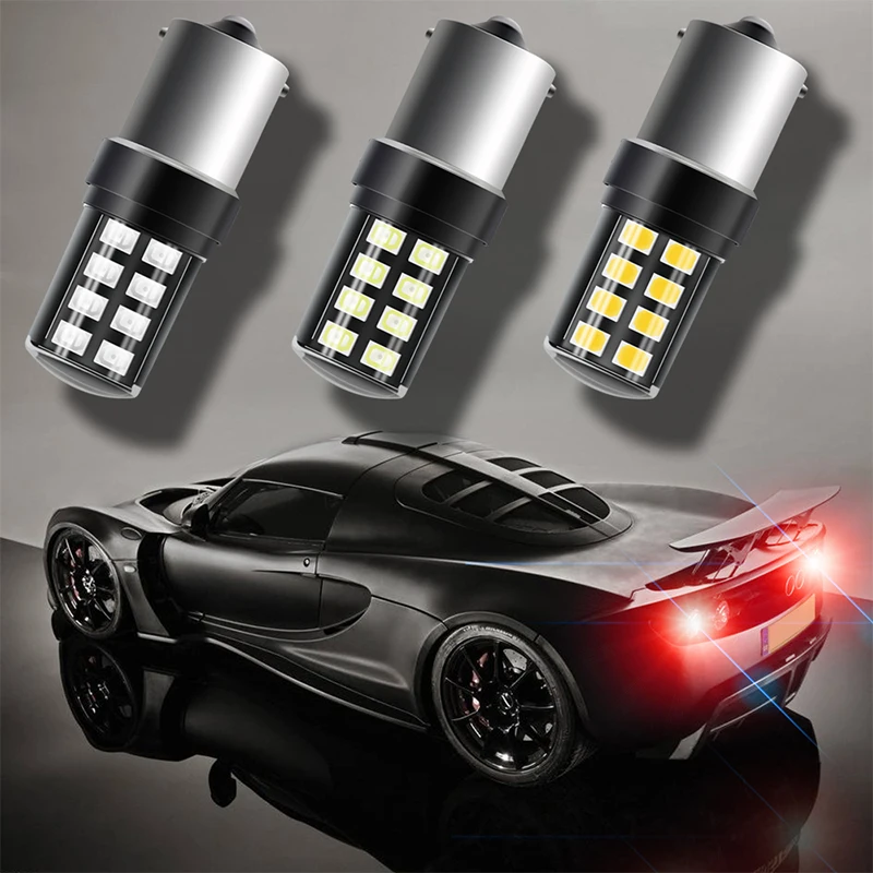 

1pcs 1156 P21/5W BAY15D 15 SMD 2835 LED Car Lights Motor DRL Backup Light Parking Lamp Car Gadgets Automotive Accessories Goods
