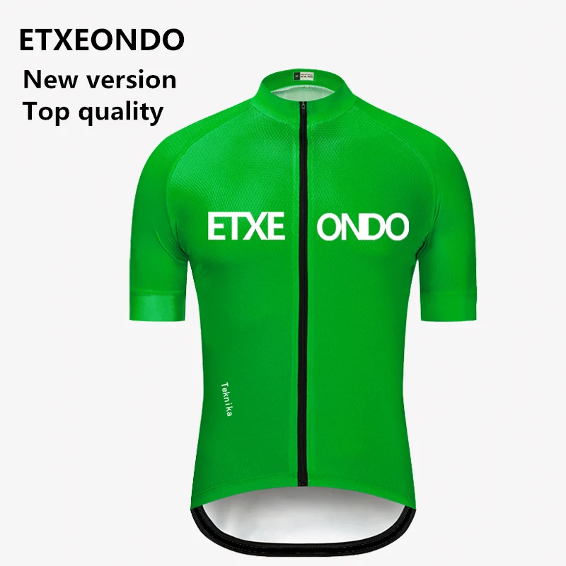 Высококачественная профессиональная дышащая велосипедная майка Etxeondo, Мужская велосипедная команда с коротким рукавом, велосипедная одежда, топы, велосипедные майки