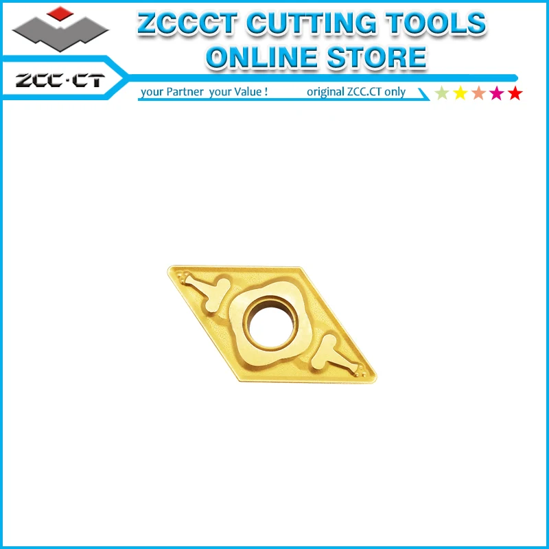 

ZCC turning tool cutter DNMG150604-ZM YB6315 ZCC-CT lathe tools part DNMG150604 for finishing to medium cut of steel