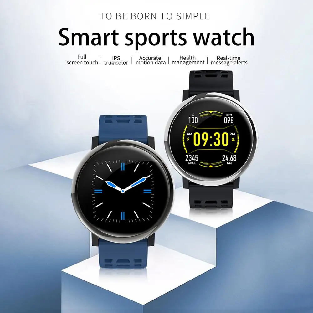 G30 Smart Bracelet Fitness Tracker Activity Unisex 1.3inch Sports Bluetooth Watch with Waterproof IP67 Heart Rate Monitor Sleep