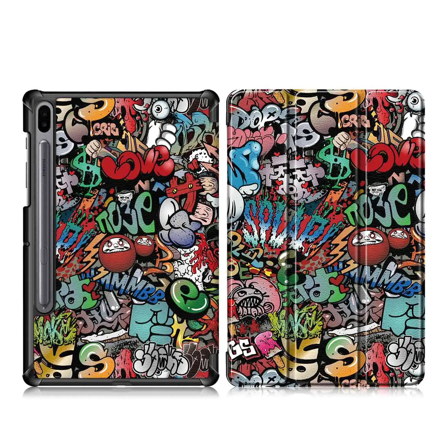 Graffiti Чехол для samsung galaxy tab S6 SM-T860 SM-T865 10,5 дюймов чехол для планшета samsung Tab S6 Чехол - Цвет: Graffiti