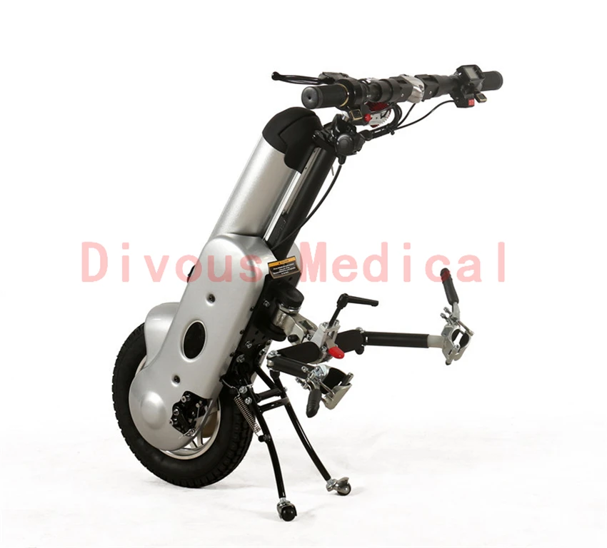 High Quality 36V15AH 12Inch Electric Handbike Wheelchair Trailer Battery Power Handcycle Disabled 5