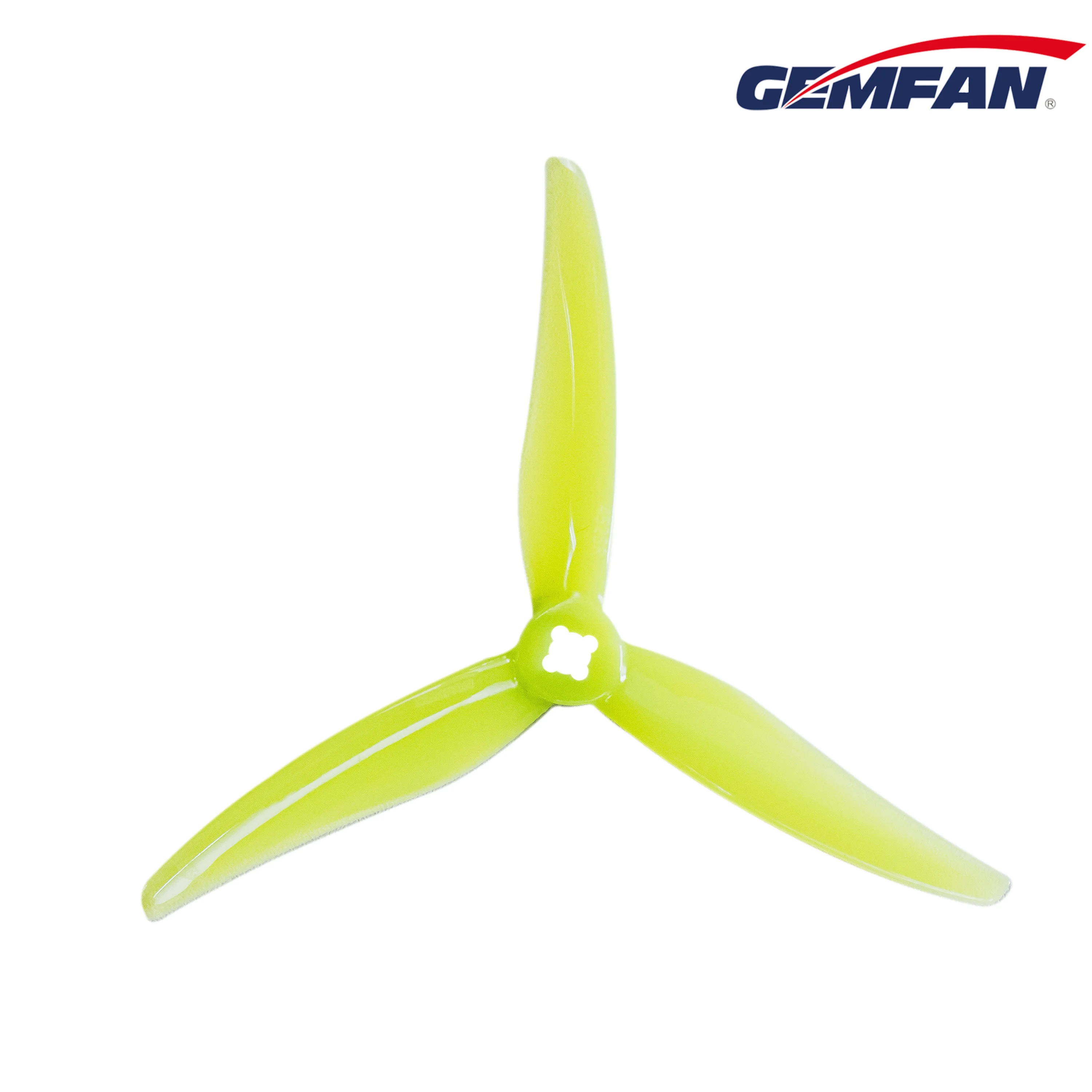 12Pairs Gemfan Hurricane 4525 3-Blade 3 Hole PC FPV Propeller - 4.5X2.5X3 for 2004 brushless motor RC FPV Racing 4inch Drone 22
