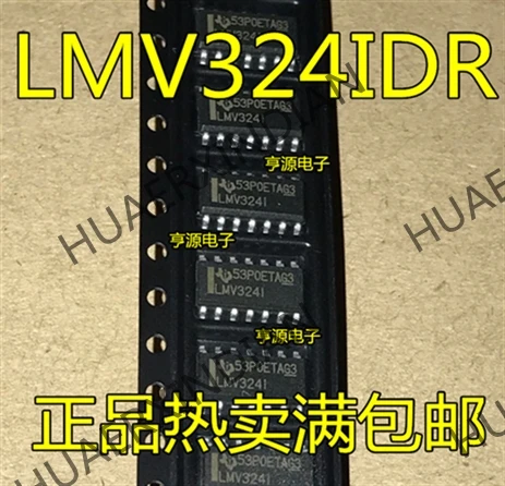 10 шт./лот Новинка LMV324 LMV324I LMV324IDR SOP-14 лет, в
