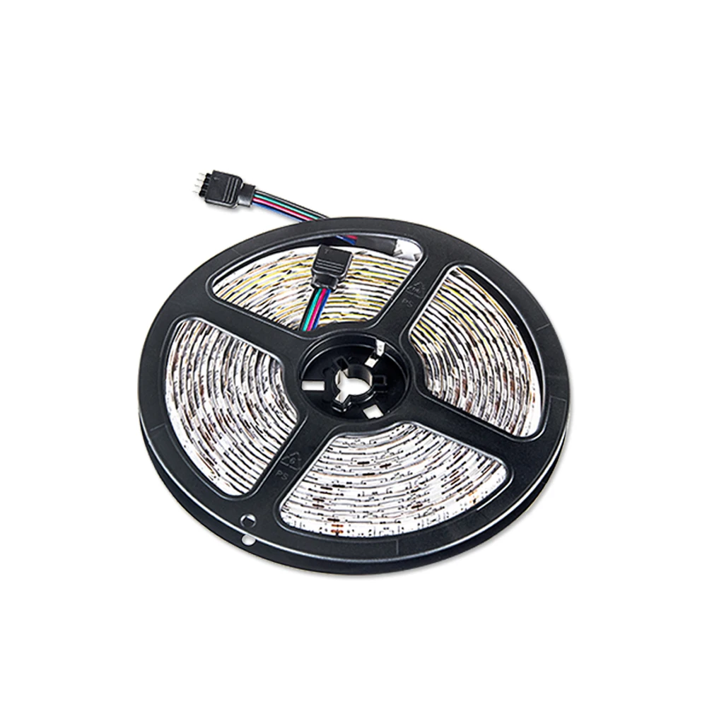 5M LED Strip Wifi светодиодный ленточный светильник SMD 5050 RGB RGBW RGBWW 5 м беспроводной Wi-Fi контроль светодиодный ленточный Рождественский Декор 12 В Комплект адаптера питания - Испускаемый цвет: 5M LED Strip