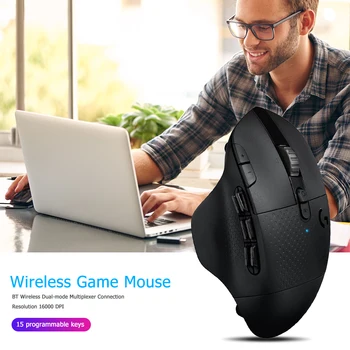 

Logitech G604 Bluetooth 15 Buttons Programmable Wireless Mouse Gamer HERO 16K LIGHTSPEED Optical Gaming Mouse игровая мышь
