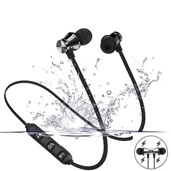 

XT11 Magnetic Adsorption Wireless Bluetooth 4.0 In-Ear Earphone Sports Headphone Stereo Earpiece Fone De Ouvido For Phone