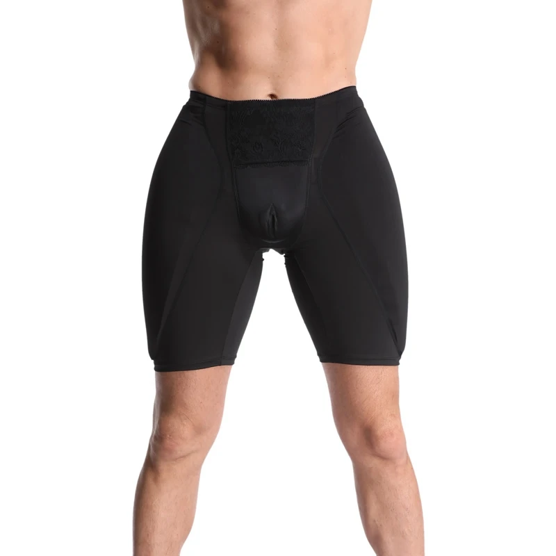 Новинка трусы боксеры для мужчин нижнее белье трансвеститов силиконовые