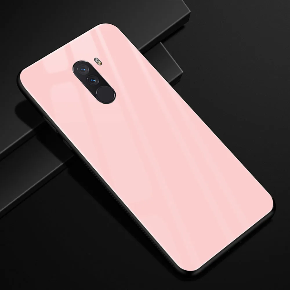 Чехол для Xiaomi mi Pocophone F1 Xiaomi mi Pocophone Poco F1 Max mi x Play mi play mi max mi x 2 S 2 S 3 PocoF1 Coque - Цвет: Pink