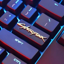 1 for Cherry MX Axis KeyStone Keycap Personality Modeling Aluminum Alloy Metal Mechanical Keyboards ENTER Key Keycaps R4 Height