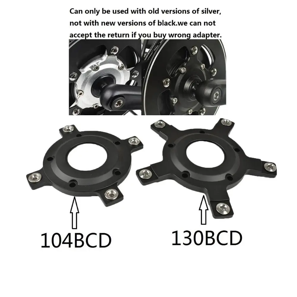 tsdz2 tongsheng 130 BCD or 104BCD Chainring Spider Adaptor Gearing For